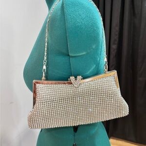 Silver Crystal party bag